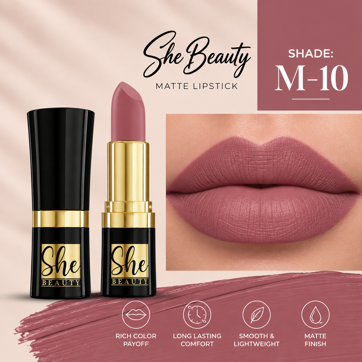 She Beauty Lipstick