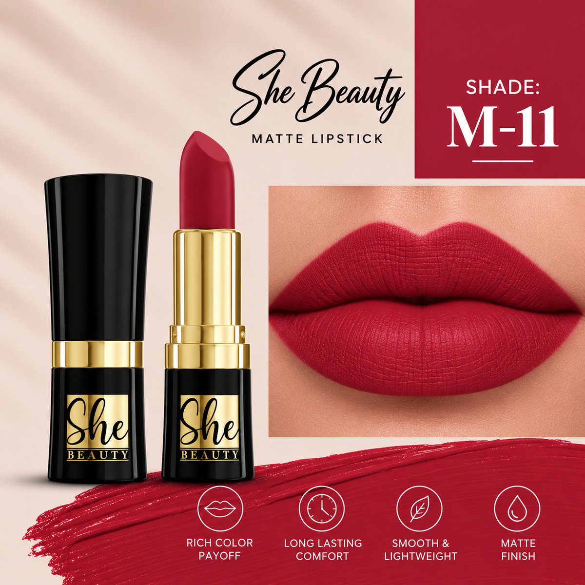 She Beauty Lipstick