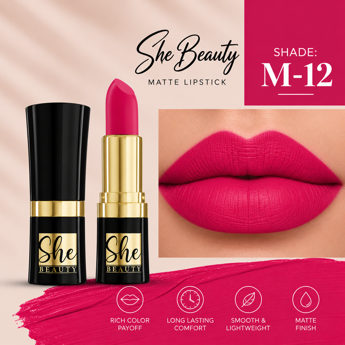 She Beauty Lipstick