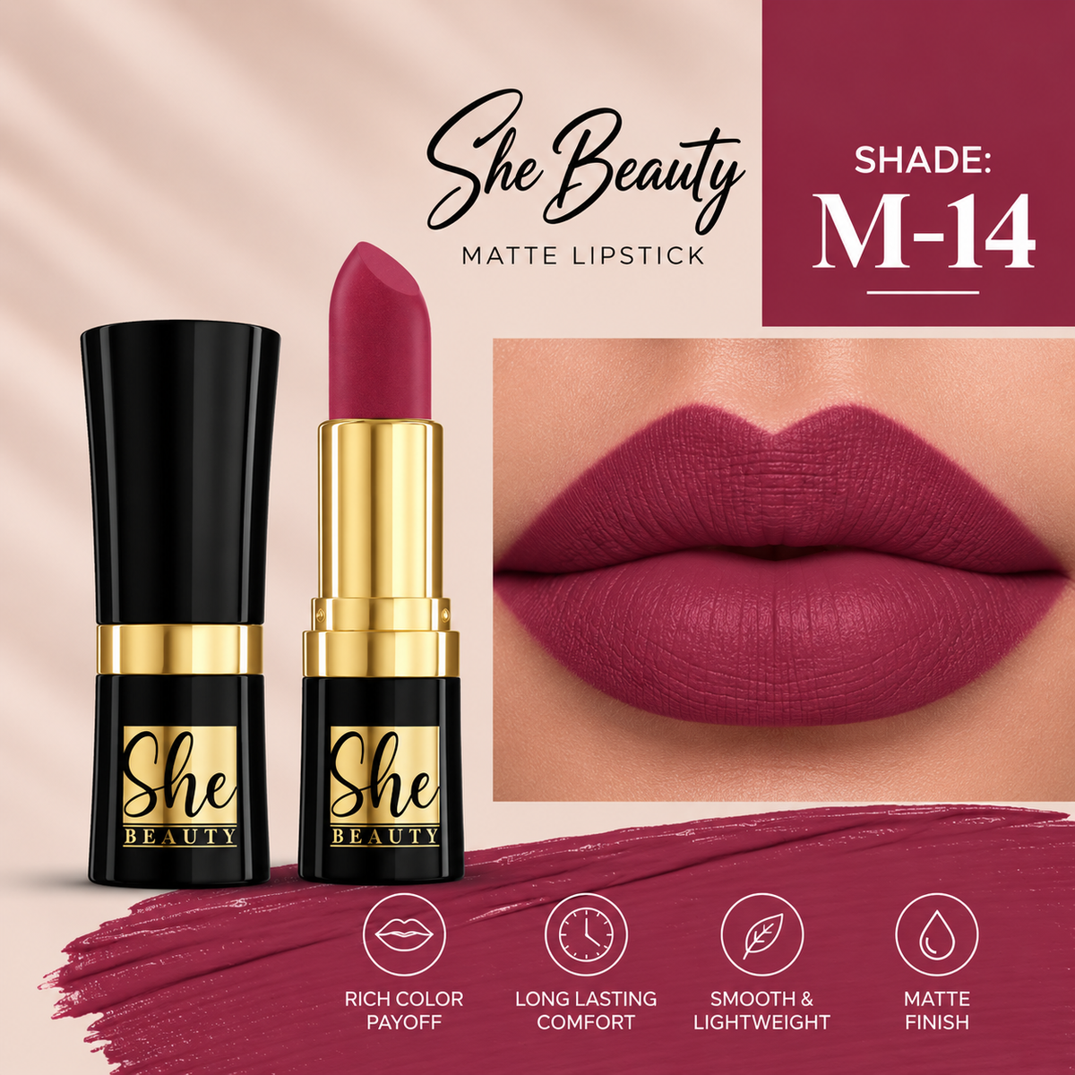 She Beauty Lipstick