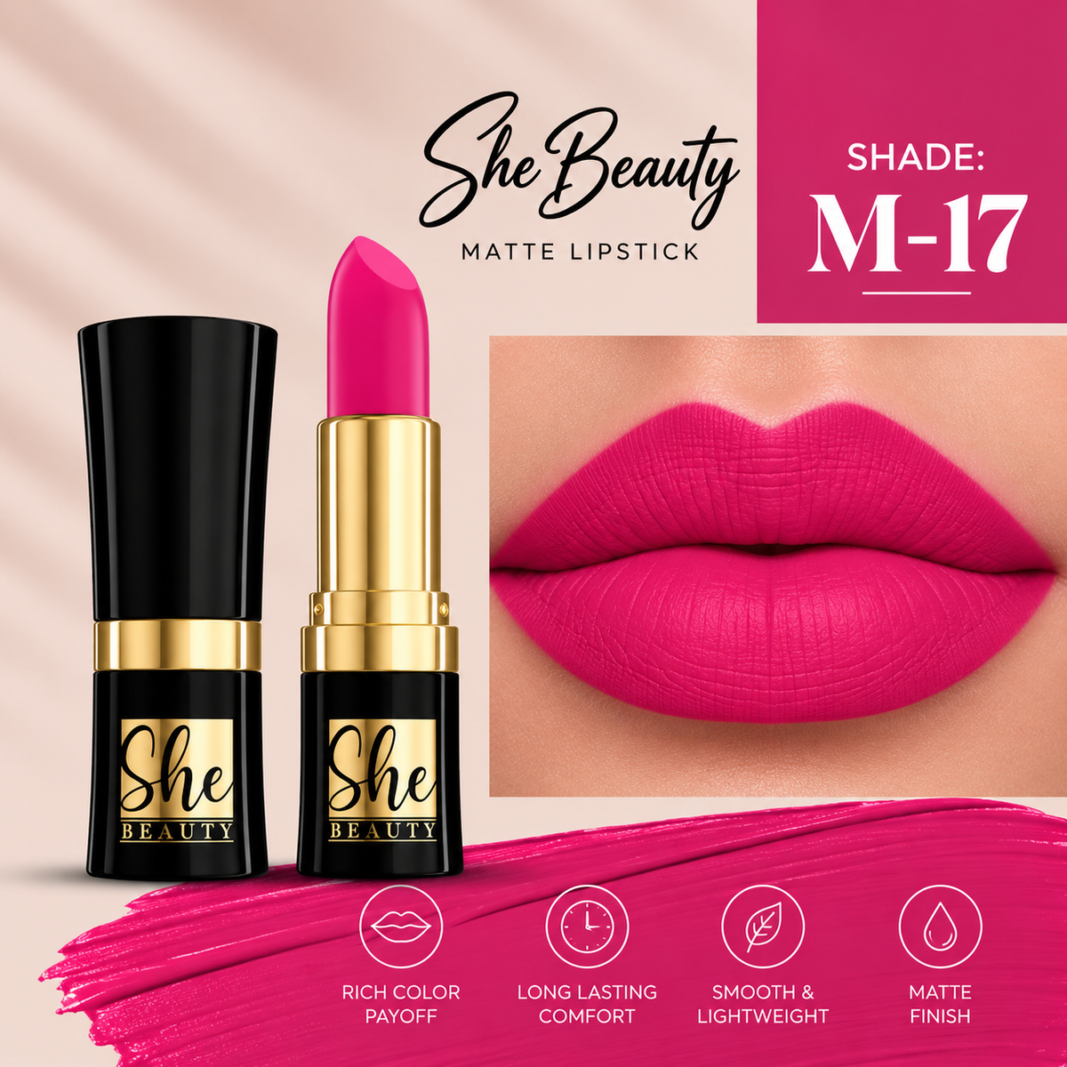 She Beauty Lipstick