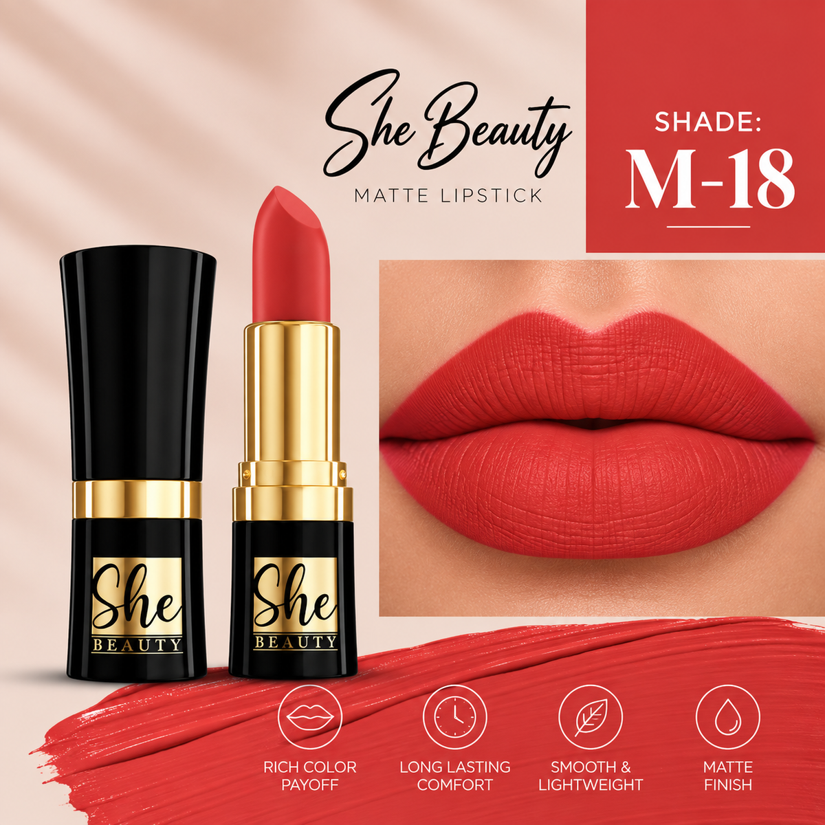 She Beauty Lipstick