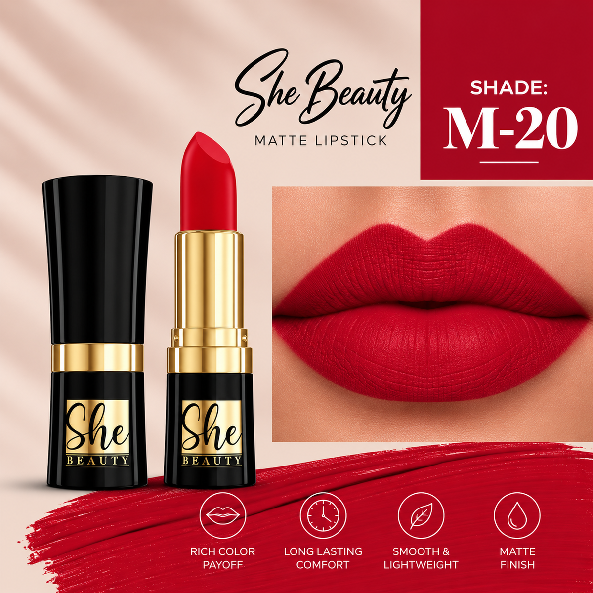 She Beauty Lipstick