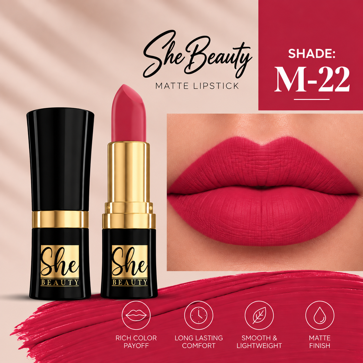 She Beauty Lipstick