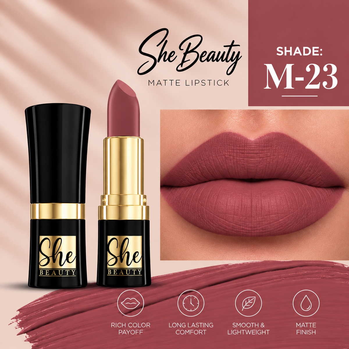 She Beauty Lipstick