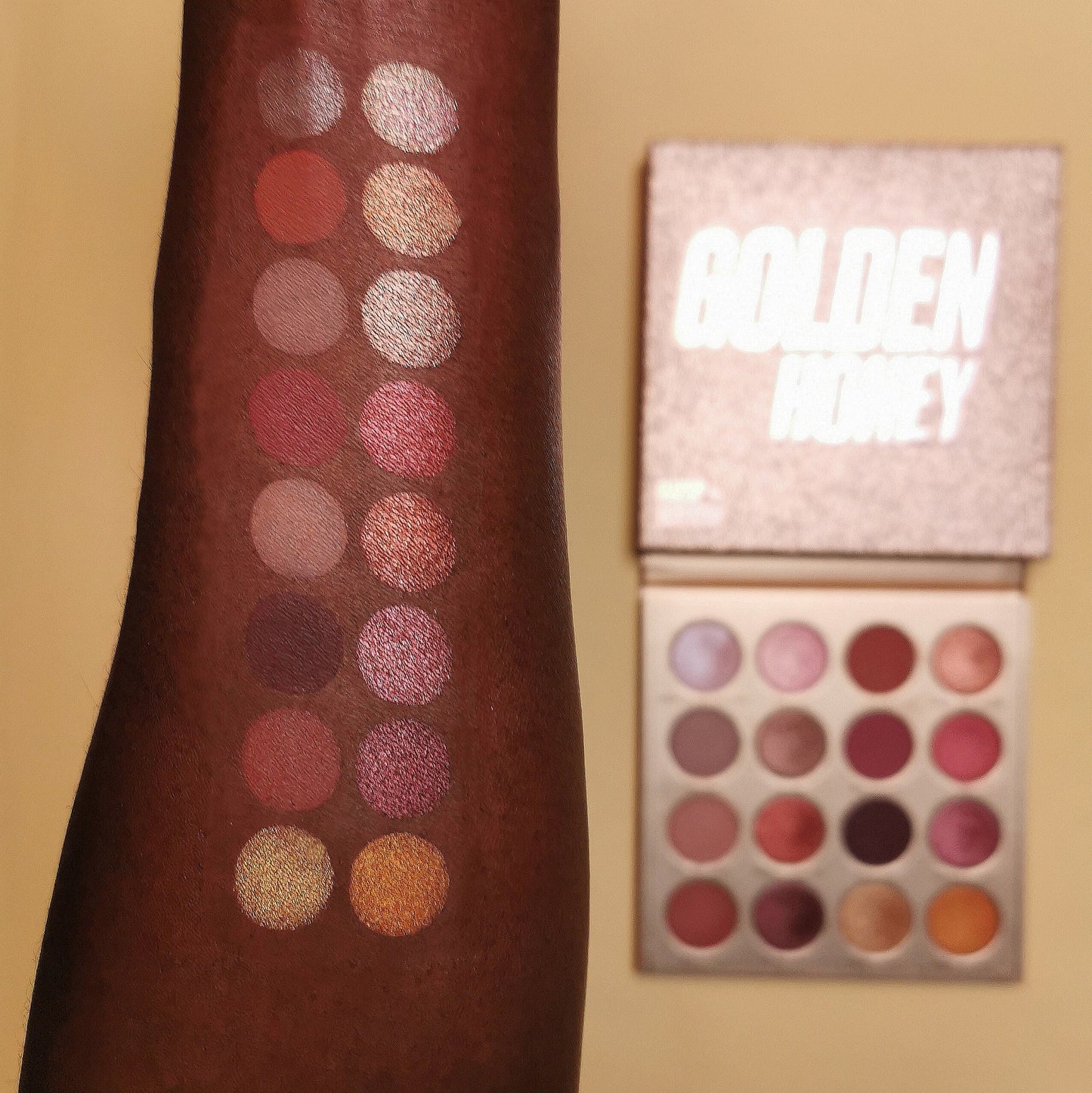 Makeup Obsession Golden Honey Eyeshadow Palette