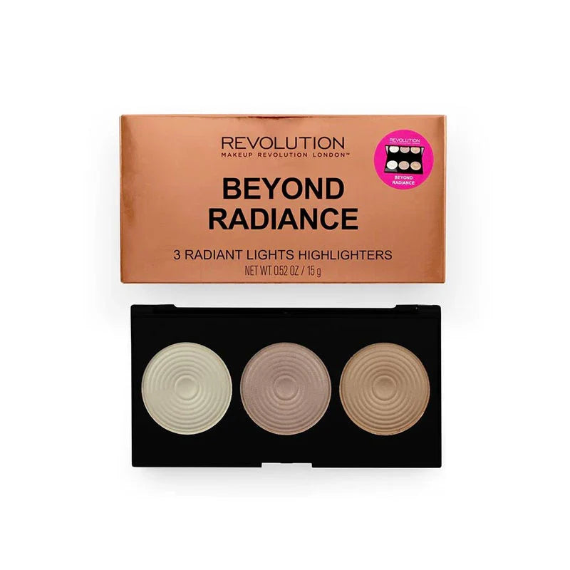Makeup Revolution Highlighter Palette Beyond Radiance 15gm
