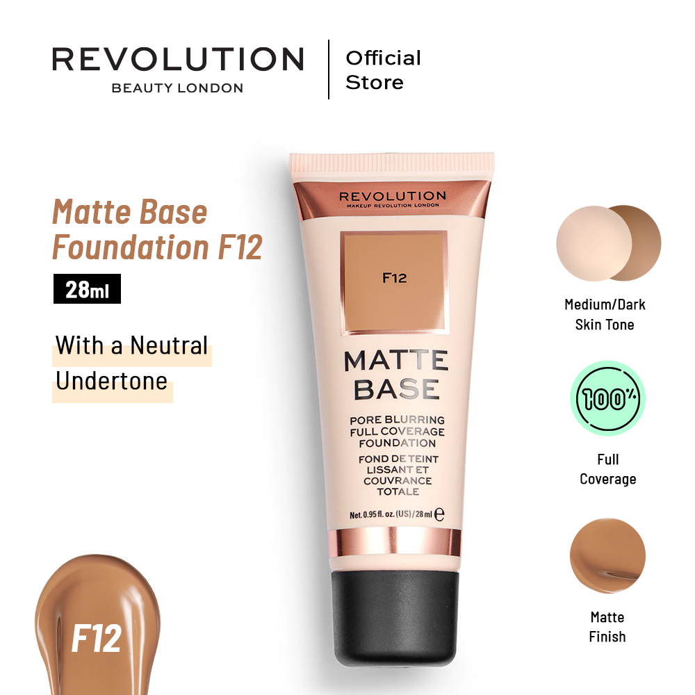 Makeup Revolution Matte Base Foundation