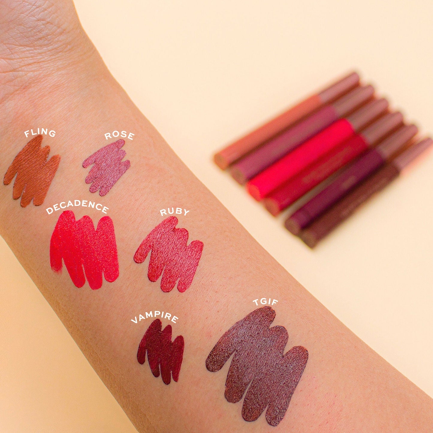 Makeup Revolution Velvet Kiss Lip Crayon