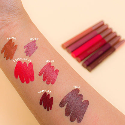 Makeup Revolution Velvet Kiss Lip Crayon