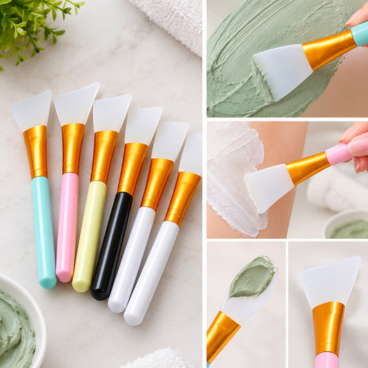 Soft Silicone Facial Mask Applicator Brush