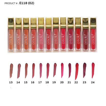 Emelie Matte Lip Gloss Set