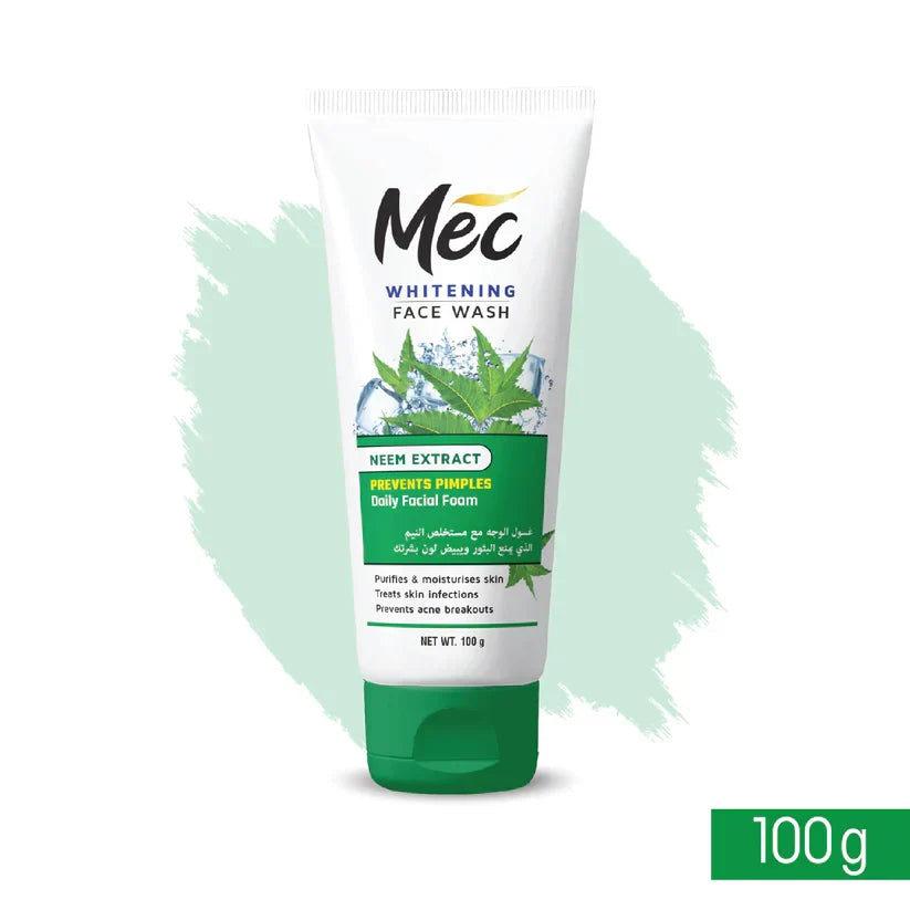 Mec Whitening & Deep Cleansing Face Wash (100g)