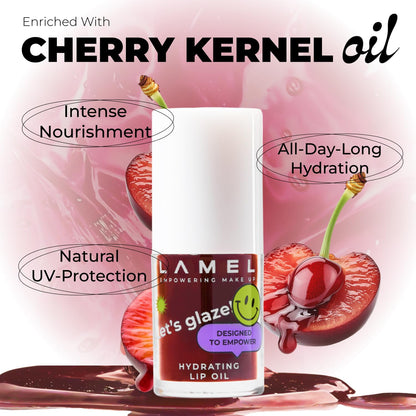 LAMEL Moisturizing Lip Oil LET'S GLAZE