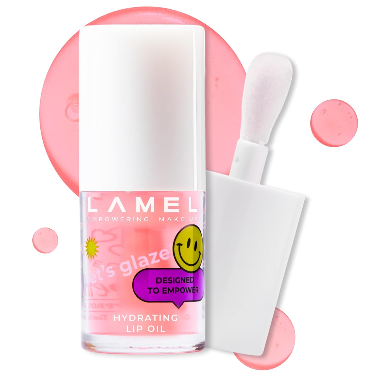 LAMEL Moisturizing Lip Oil LET'S GLAZE