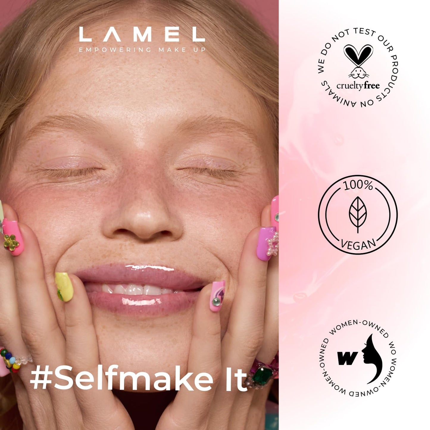 LAMEL Moisturizing Lip Oil LET'S GLAZE