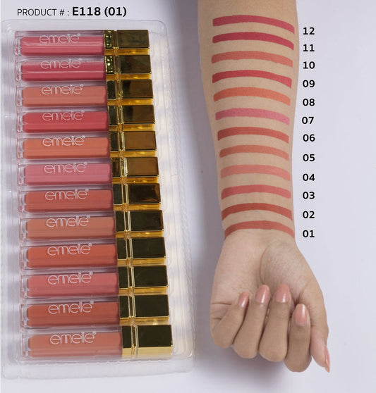 Emelie Matte Lip Gloss Set