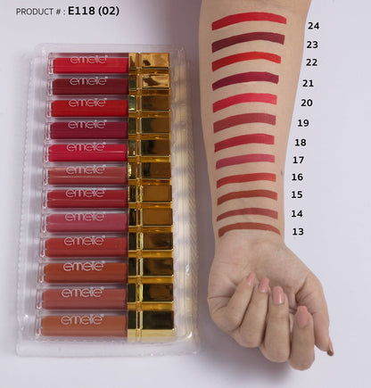 Emelie Matte Lip Gloss Set