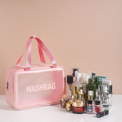 Waterproof Large Cosmetic Zipper Bag