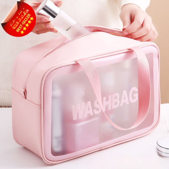 Waterproof Large Cosmetic Zipper Bag