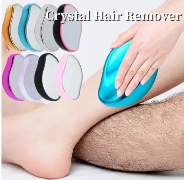 Painless Crystal Hair Eraser Epilator  Smooth Exfoliating Hair Removal