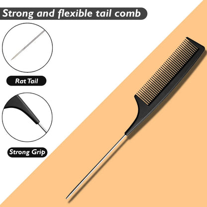 Professional Hair Styling Rat Tail Comb