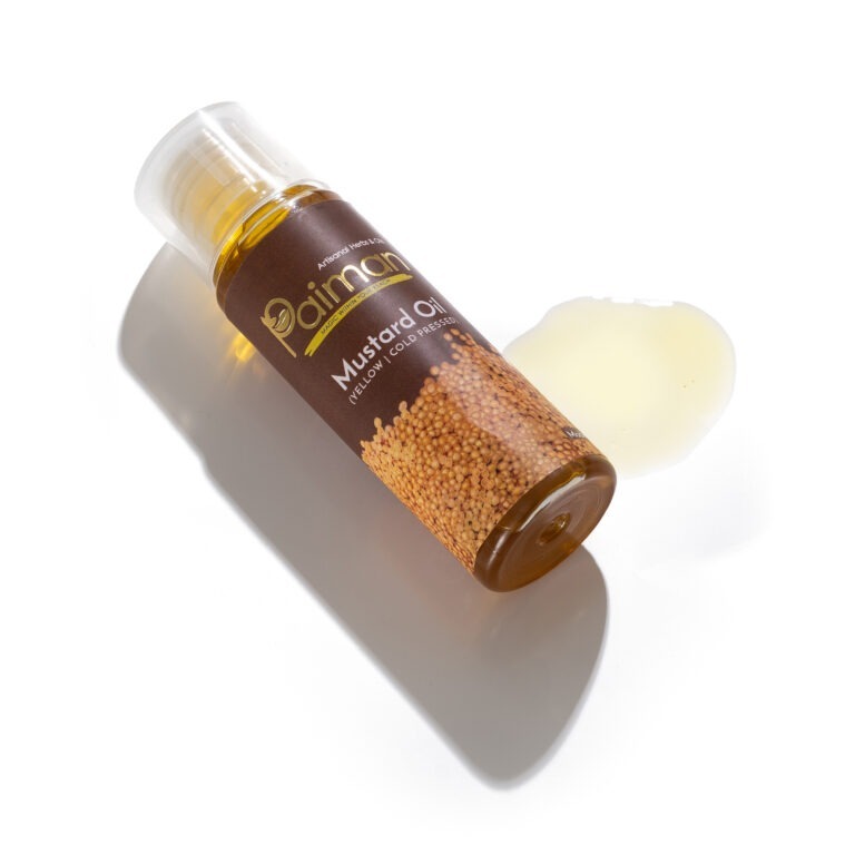 Pure Cold-Pressed Yellow Mustard Oil for Hair & Joints