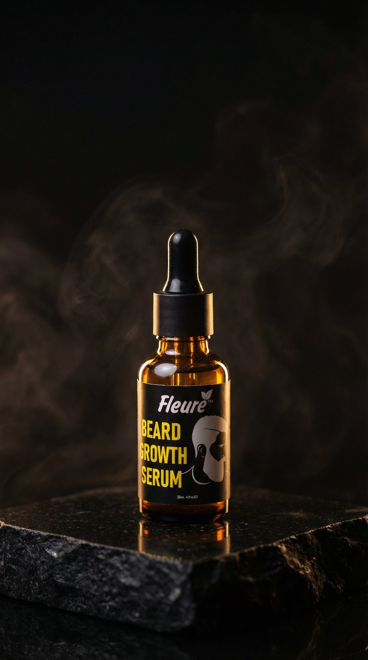 Fleuré Beard Growth Serum for Healthier Beard
