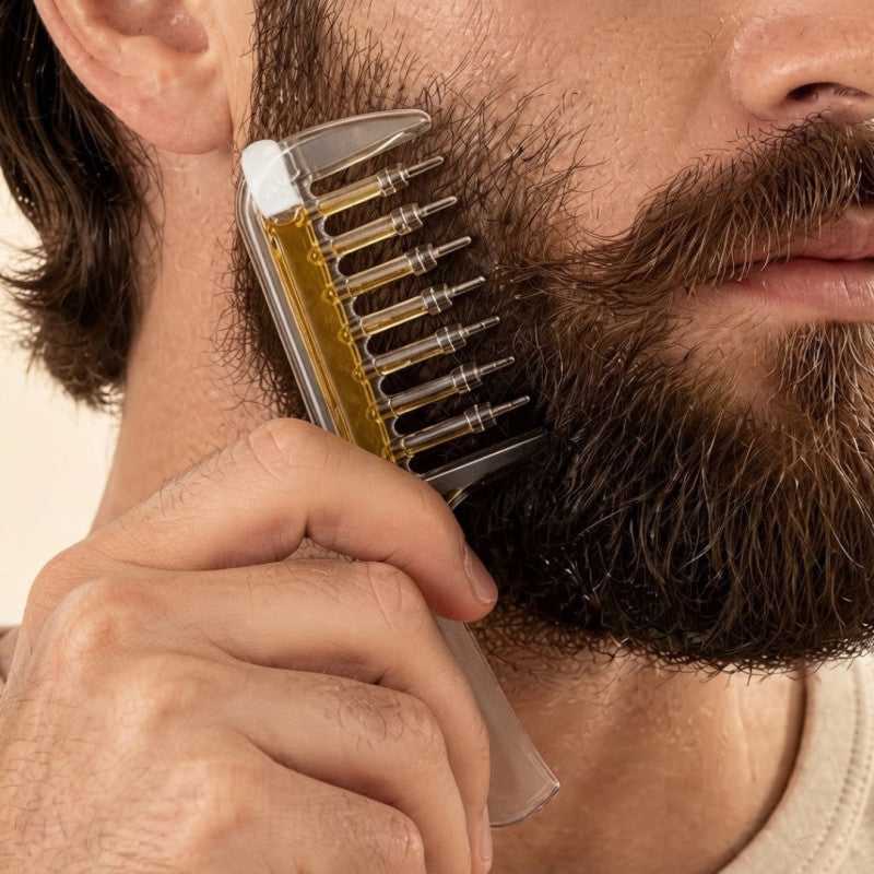 Refillable Scalp Liquid Applicator Comb Hair Serum & Oil Dispenser