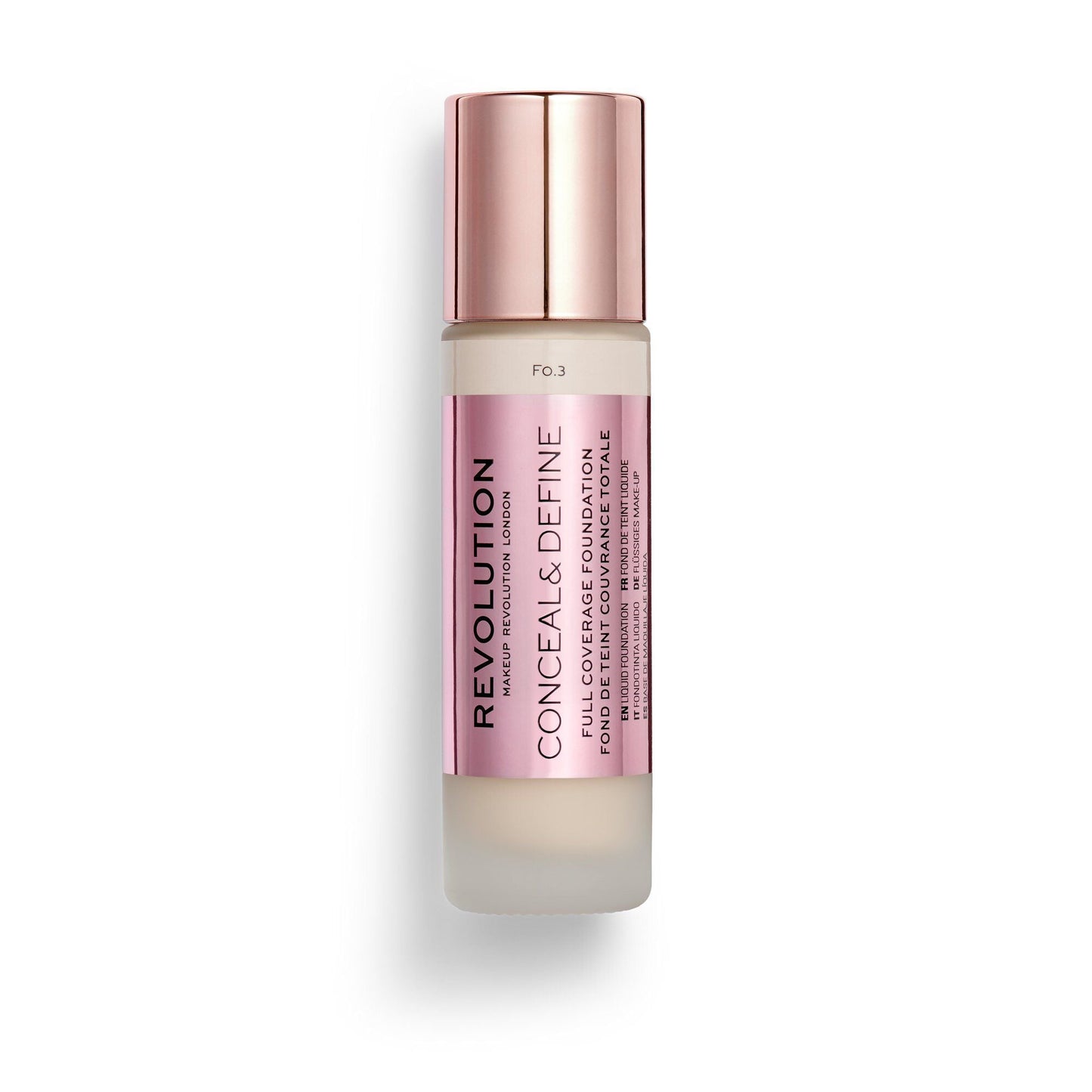 Revolution Conceal & Define Ultra Matte Full Coverage Foundation