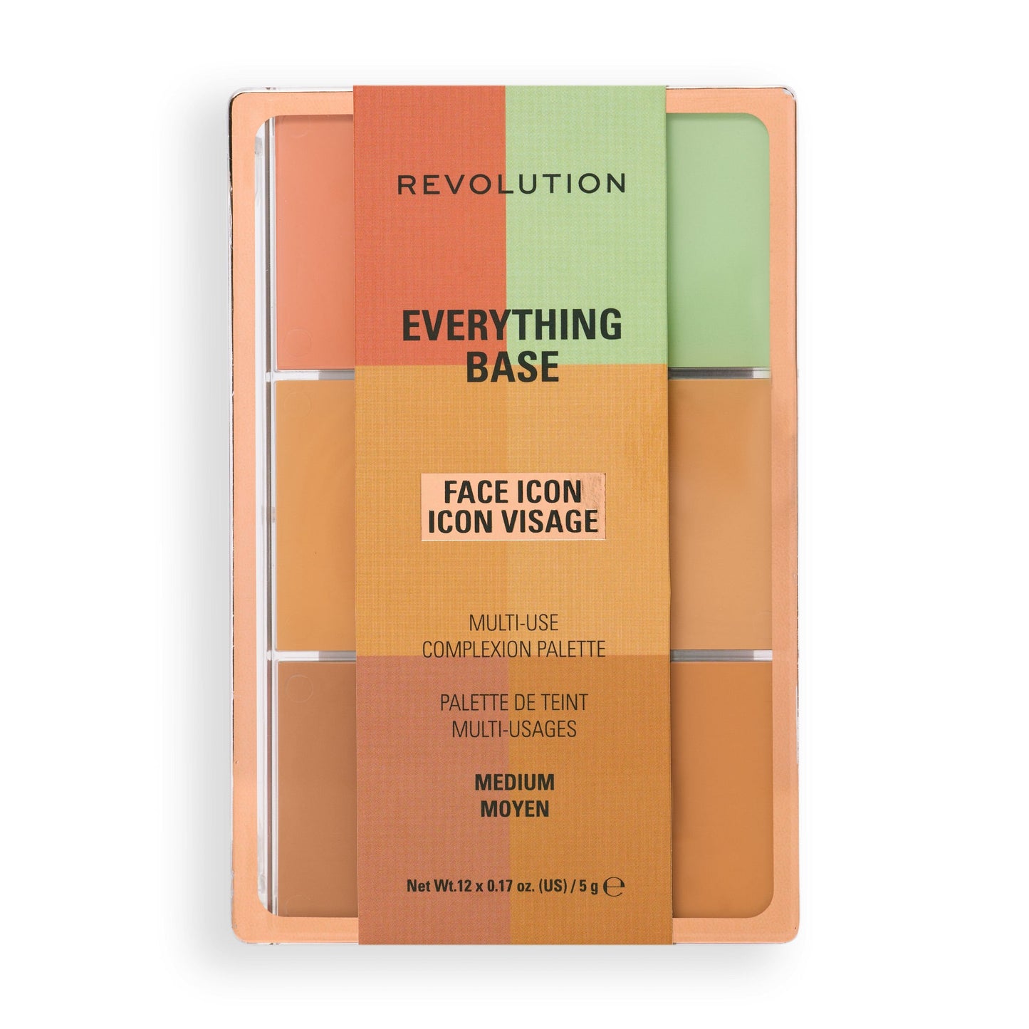 Revolution Everything Base Face Icon Complexion Palette