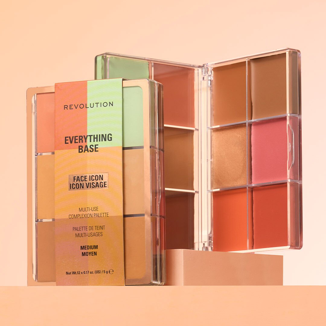 Revolution Everything Base Face Icon Complexion Palette