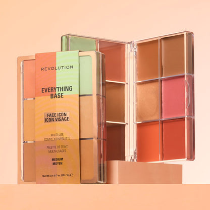 Revolution Everything Base Face Icon Complexion Palette