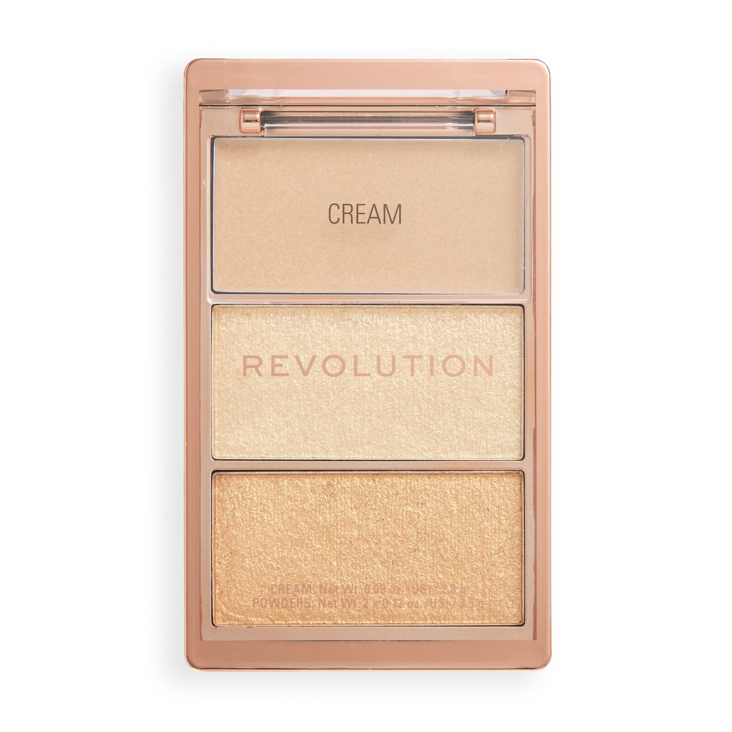 Revolution Highlight Icon Palette Rosy Gold Glow 6.3gm