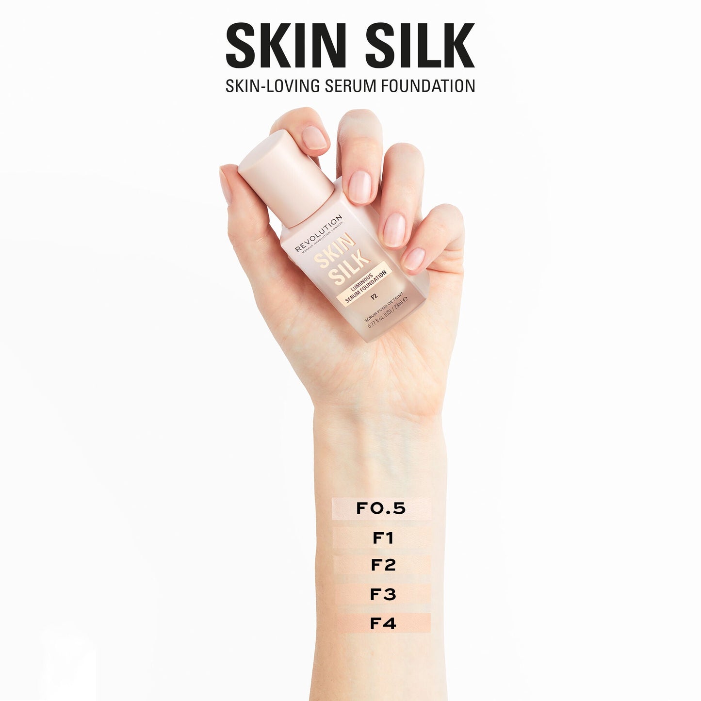 Makeup Revolution Skin Silk Serum Foundation