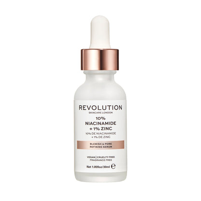 Revolution Skincare 10% Niacinamide And 1% Zinc Blemish & Pore Serum