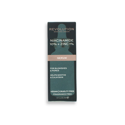 Revolution Skincare 10% Niacinamide And 1% Zinc Blemish & Pore Serum