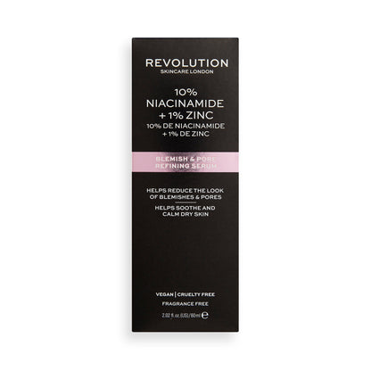 Revolution Skincare 10% Niacinamide And 1% Zinc Blemish & Pore Serum