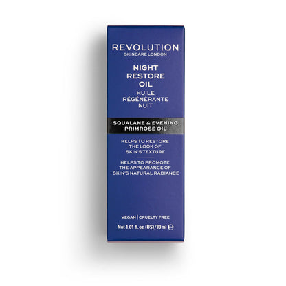 Revolution Skincare Squalane Night Restore Oil 30ml