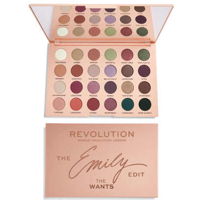 Revolution X The Emily Edit – The Wants Palette