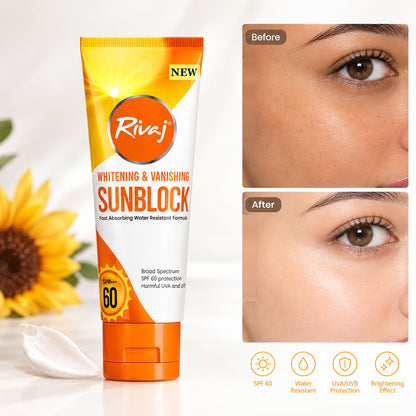 SPF60 Whitening & Vanishing Sunblock