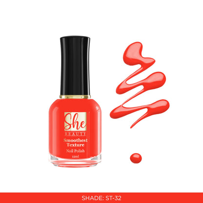 She Beauty Nail Polish - Smoothest Texture