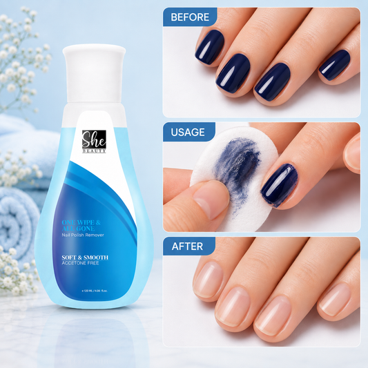 She Beauty Nail Polish Remover