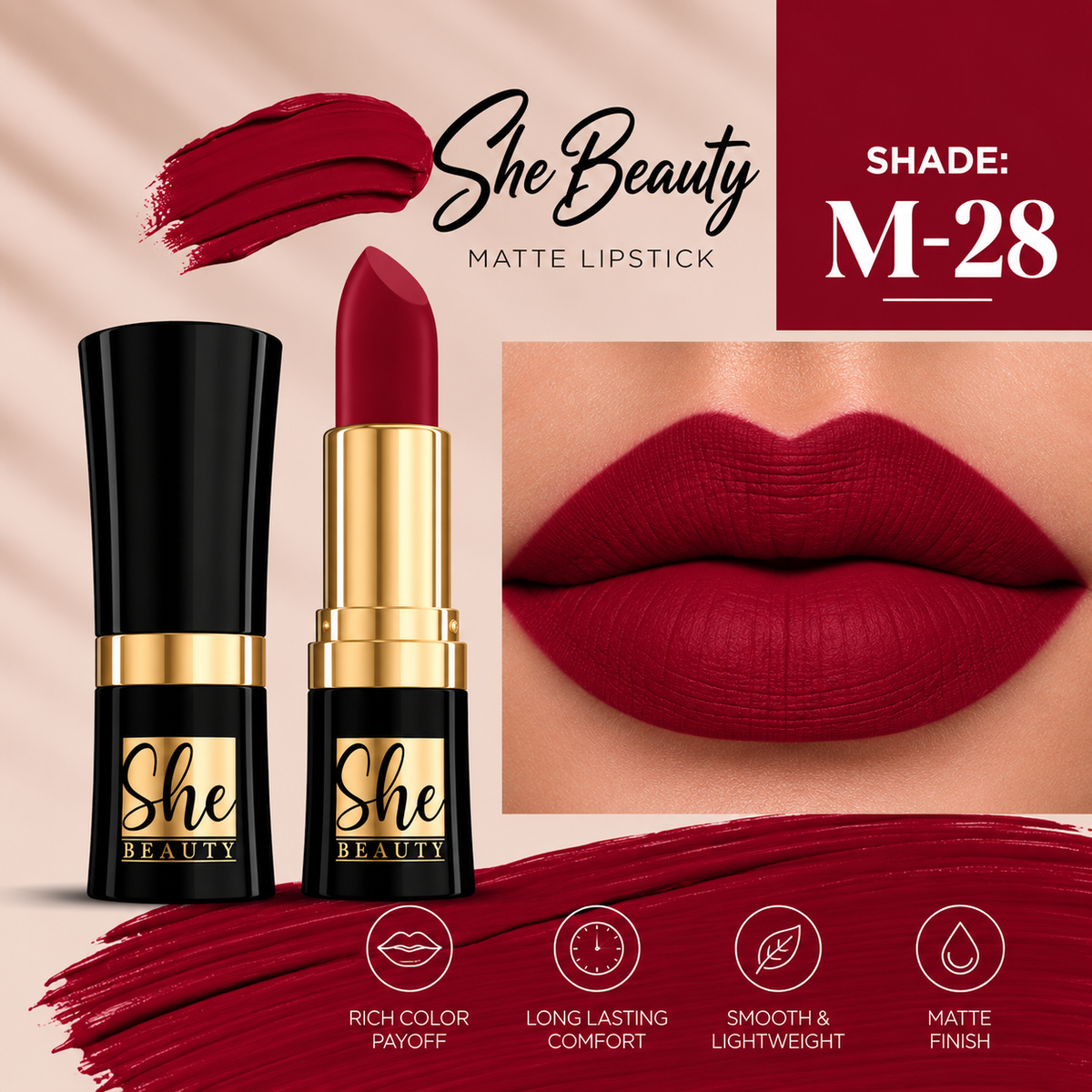 She Beauty Lipstick