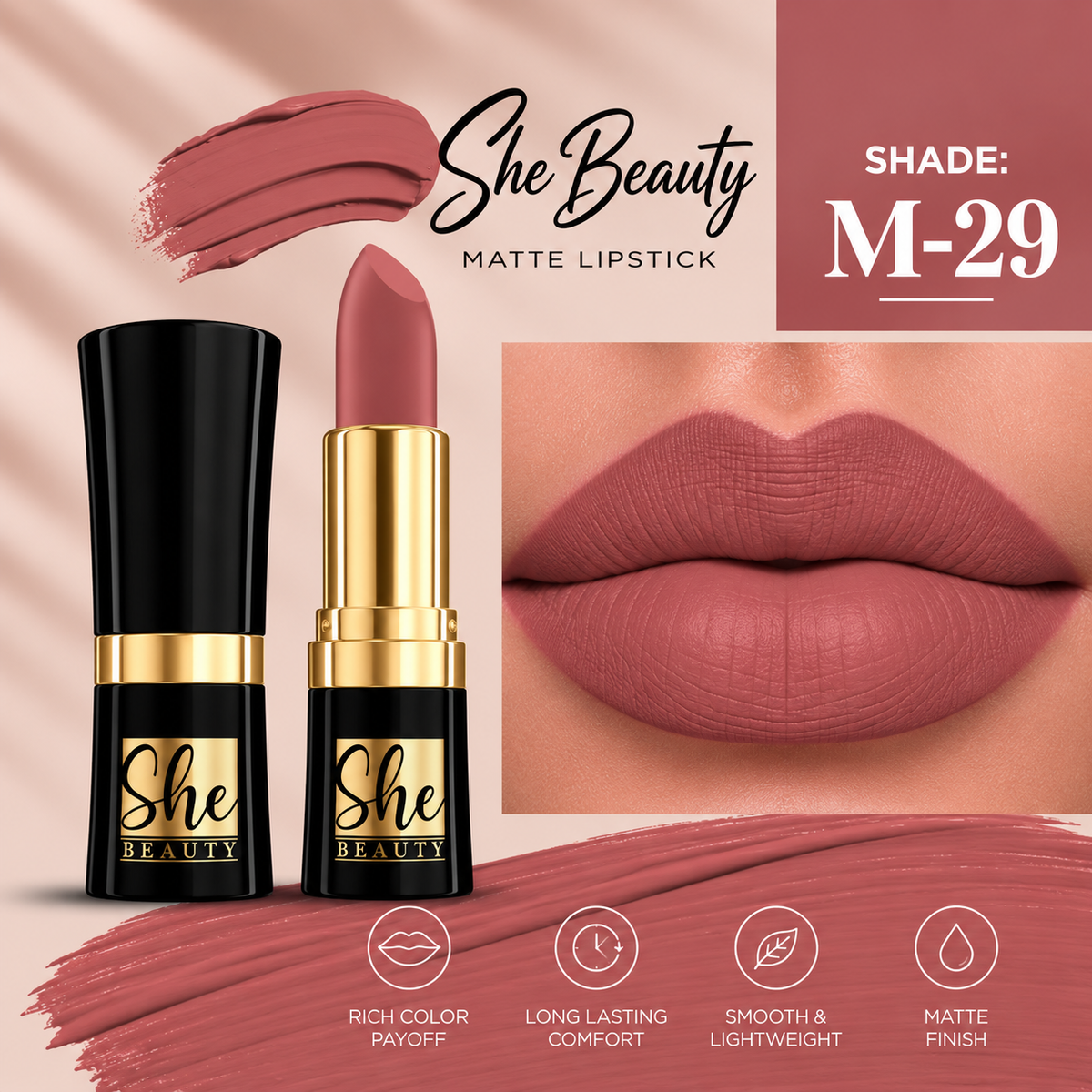 She Beauty Lipstick