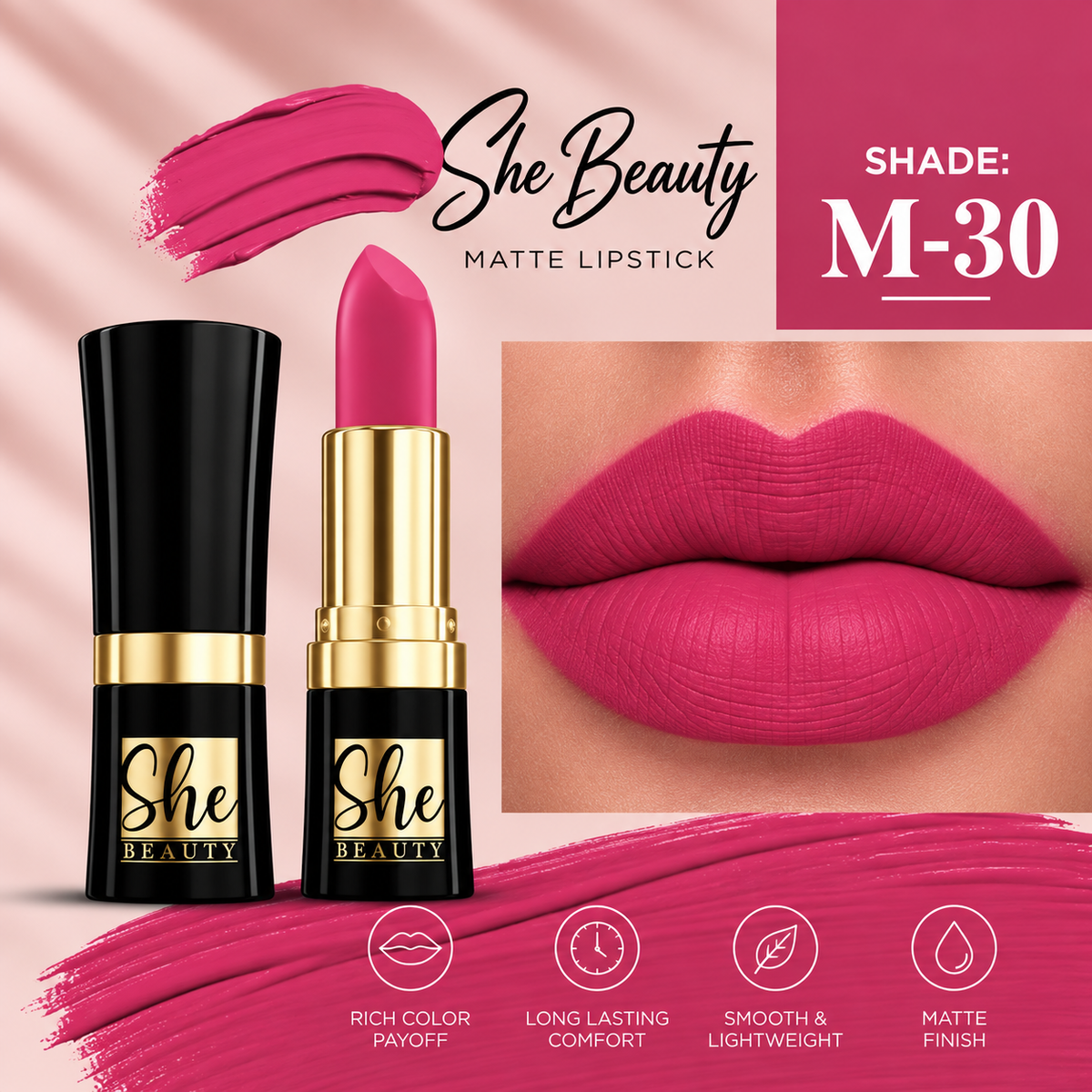 She Beauty Lipstick