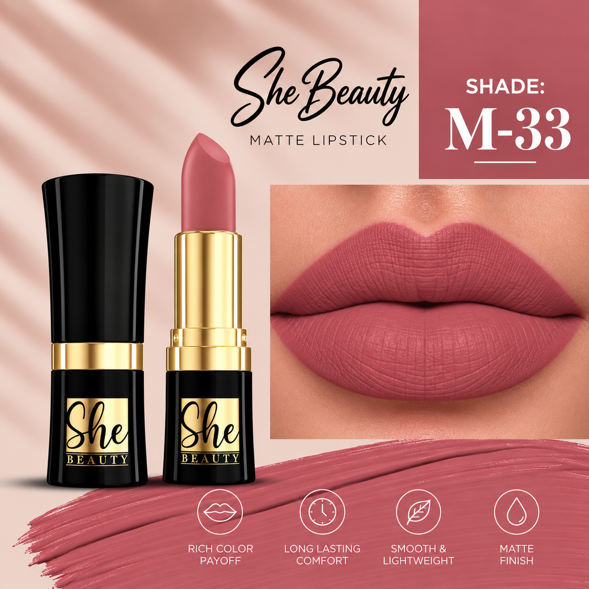 She Beauty Lipstick
