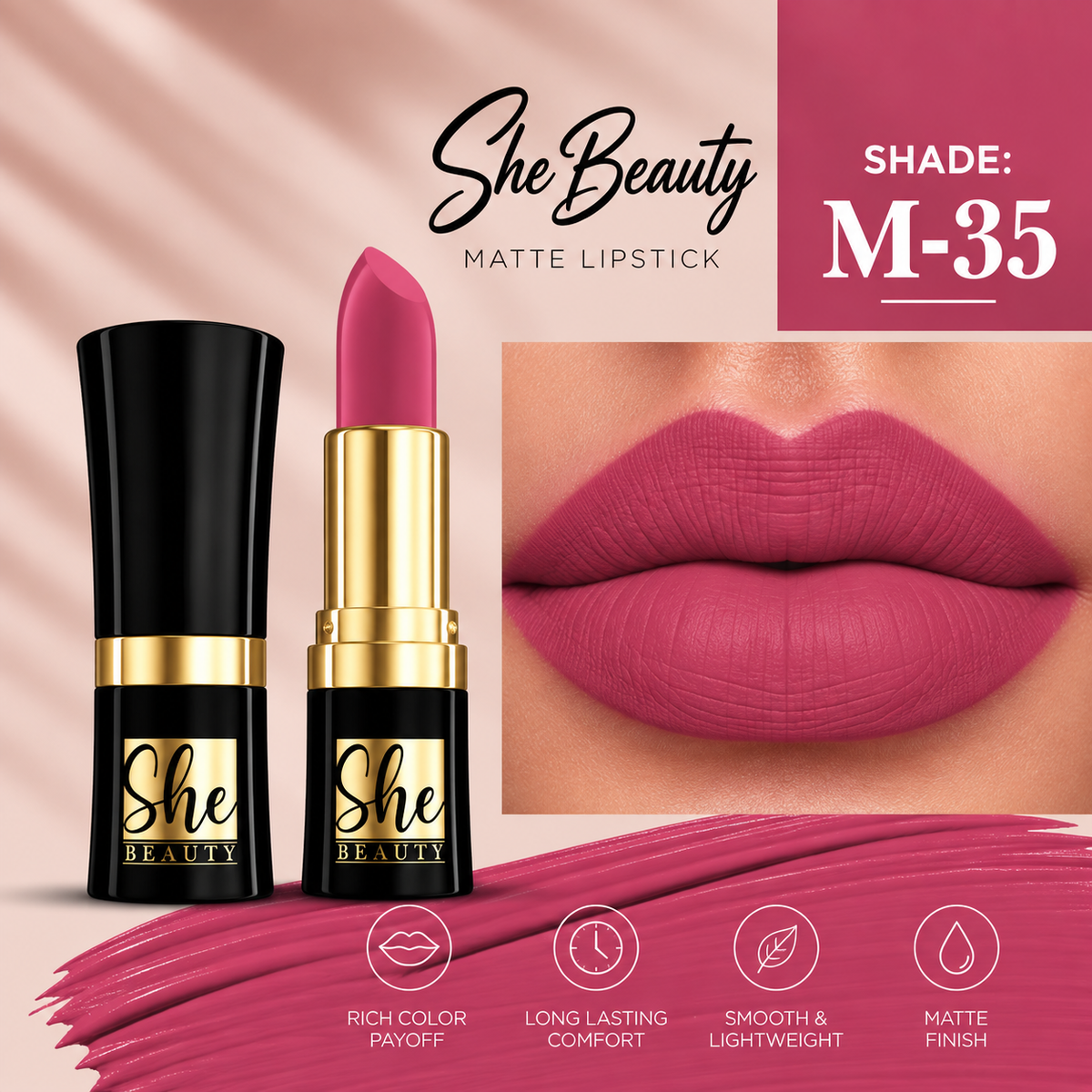 She Beauty Lipstick