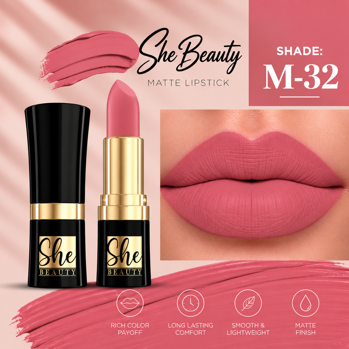 She Beauty Lipstick