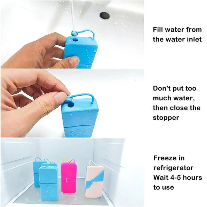 Silicone Facial Ice Roller & Contour Tool